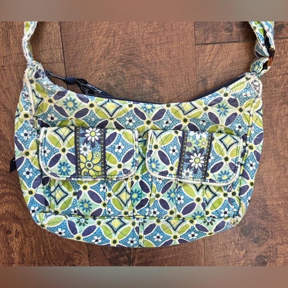Vera Bradley libby bag in daisy daisy crossbody purse - Picture 2 of 15